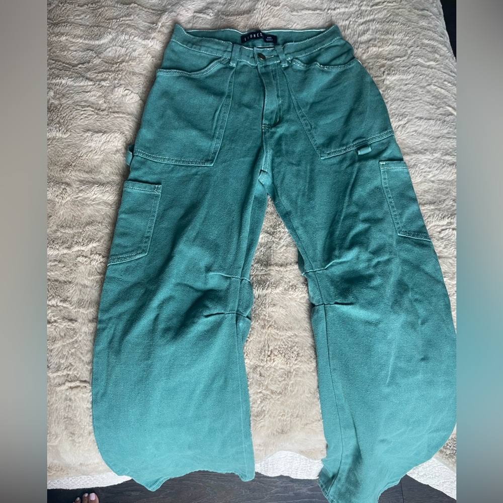 Lioness Miami Vice Cargo Pant Green - Picture 7 of 7